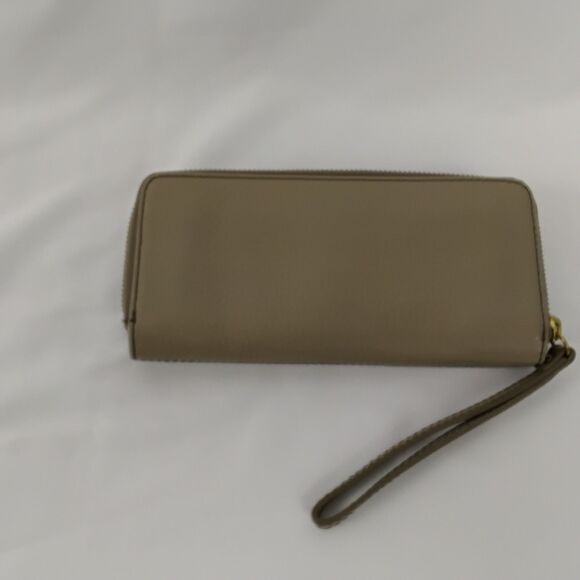 Fossil Taupe Leather Wallet - Picture 4 of 5